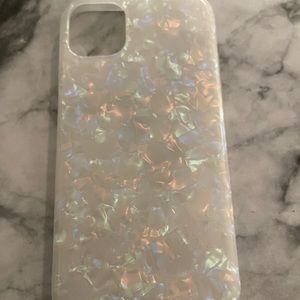 White Pearl iPhone 11 Case